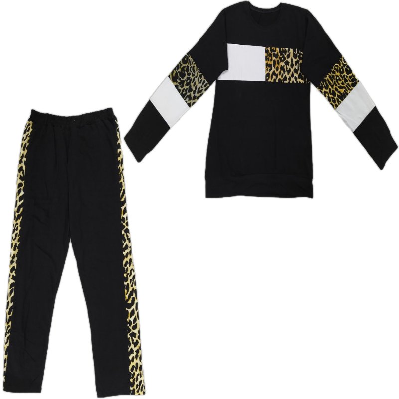 ست تی شرت و شلوار زنانه مدل fp999