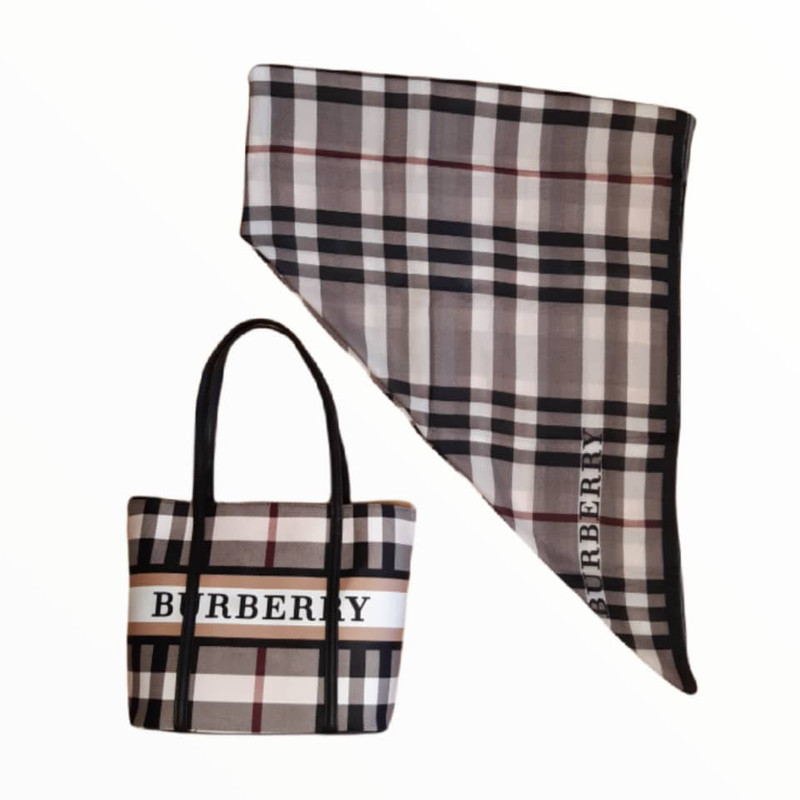 ست کیف و روسری زنانه کد 0110