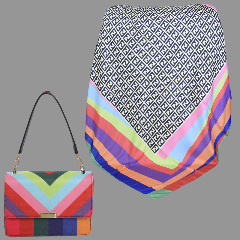  ست کیف و روسری زنانه کد T2-970911