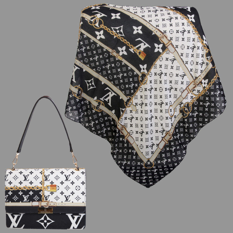  ست کیف و روسری زنانه کد T2-990229