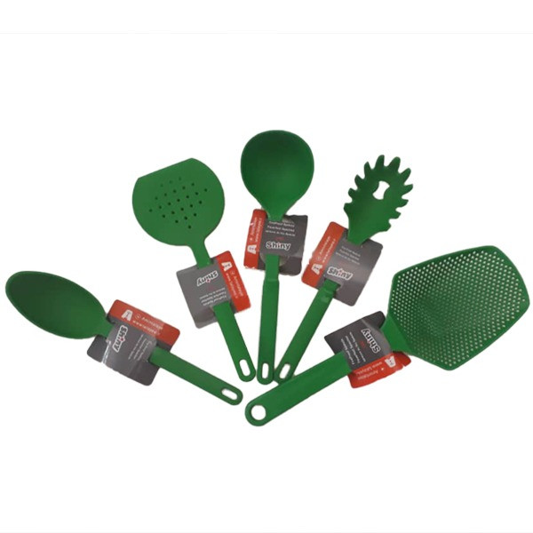 سرویس 5 پارچه کفگیر و ملاقه مدل Shiny