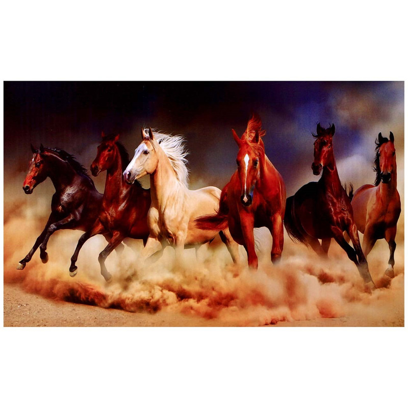 پازل 1000 تکه ترنم طرح اسب های صحرا