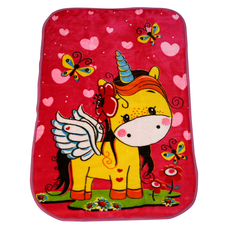 پتوی کودک شادیون مدل nobaft سایز 110x80 سانتی متر