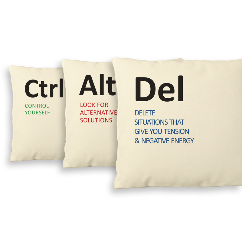  کاور کوسن طرح ذهن باز کد 25303 مجموعه ۳ عددی