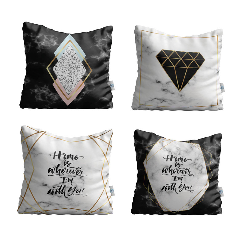 کوسن شمسه نگار مدل BM1108 مجموعه4 عددی