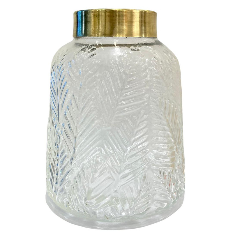 گلدان دکوری مدل شفاف