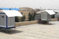 سایبان کولر: خرید و قیمت 20 مدل سایه بان کولر آبی و گازی