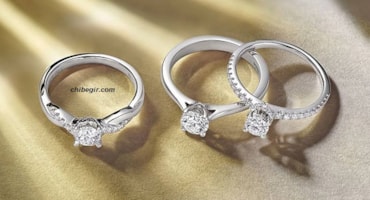  قیمت 10 مدل انگشتر نقره زنانه مجلسی و انگشتر نگین دار دخترانه