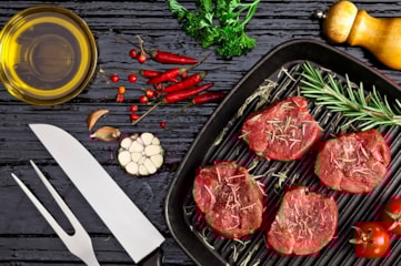  تابه گریل چیست؟ خرید و قیمت بهترین تابه گریل (دو طرفه)